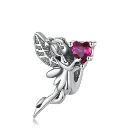 Ciondolo My Life in argento Sterling 925 - Fata dell'Amore 