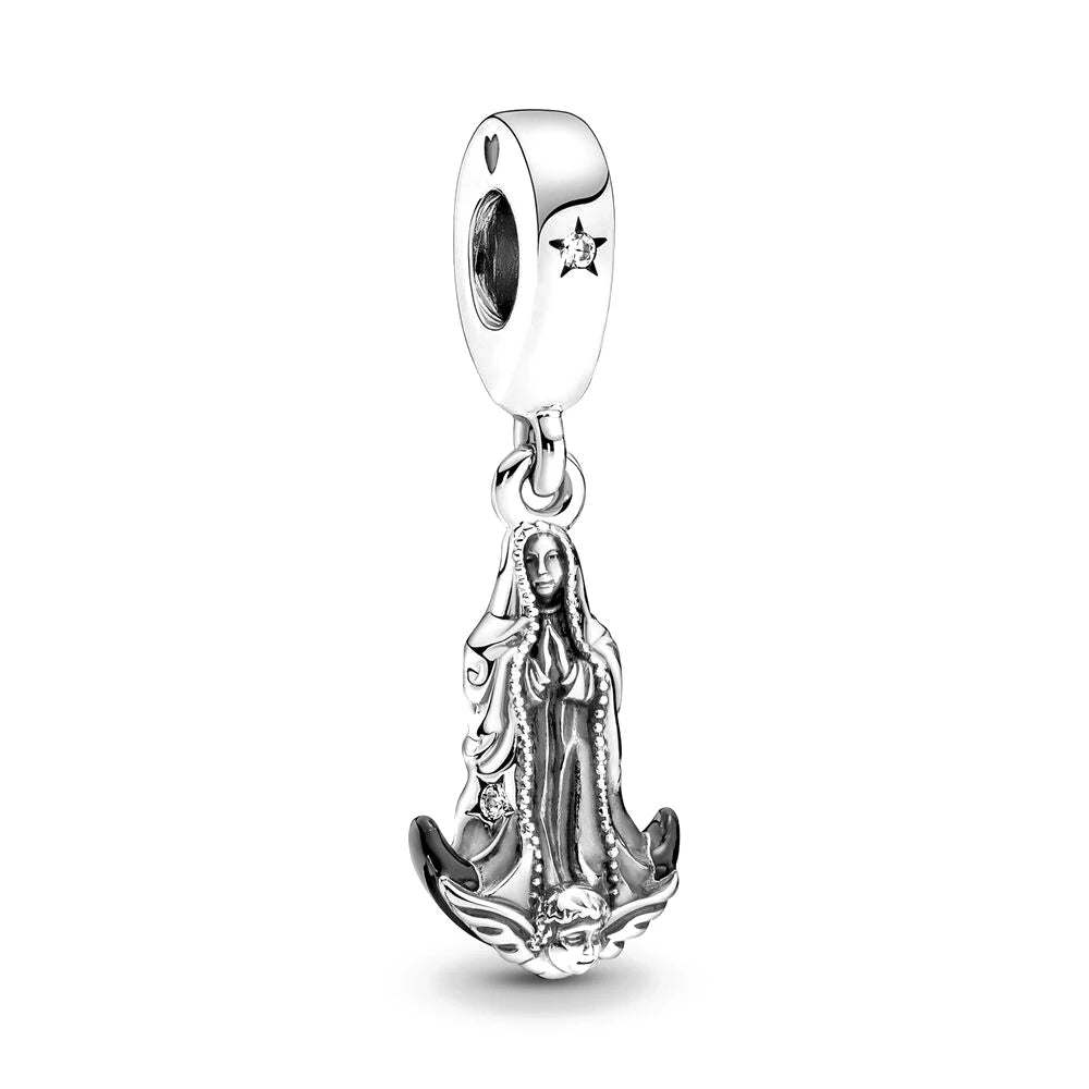 Ciondolo My Life in argento Sterling 925 - Vergine di Guadalupe 