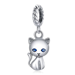 Charm My Life in 925 Silver - Loyal Feline Pendant