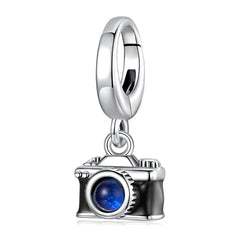 Charm My Life in 925 Silver - Wanderlust Camera Pendant