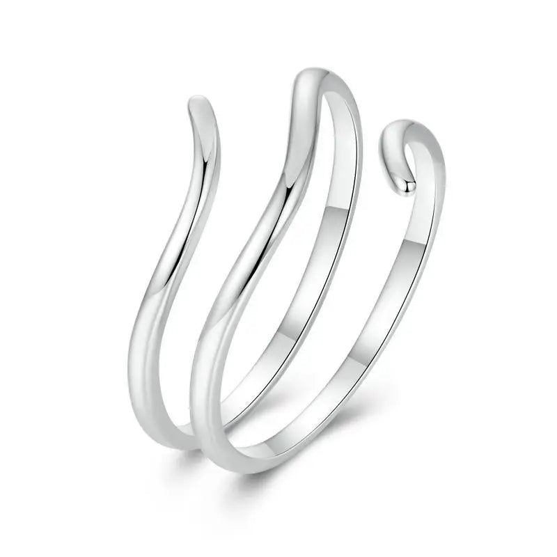 Anello Waves of Freedom in argento sterling 925