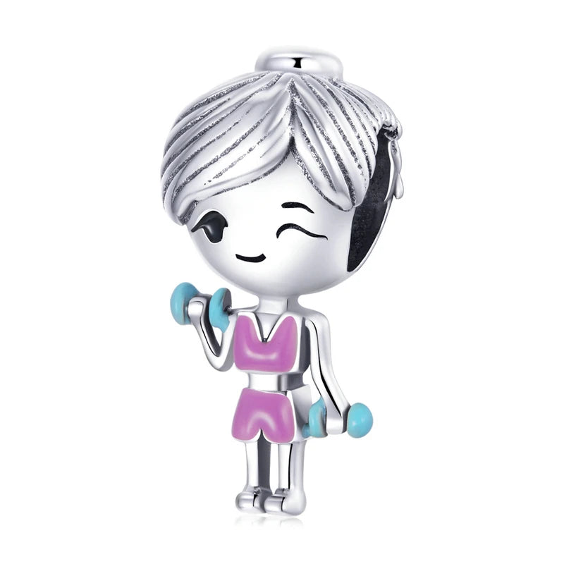 Charm My Life in 925 Silver - Fit Girl