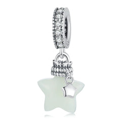 Charm My Life in 925 Silver - Glow Star Pendant