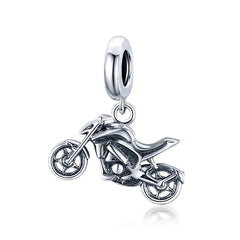 Charm My Life in argento 925 - Motocicletta