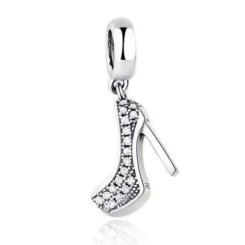 High Heel Pendant - My Life Charm in 925 Sterling Silver