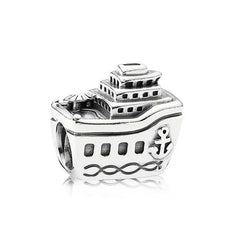 Ciondolo My Life in argento Sterling 925 - Nave da crociera e avventura