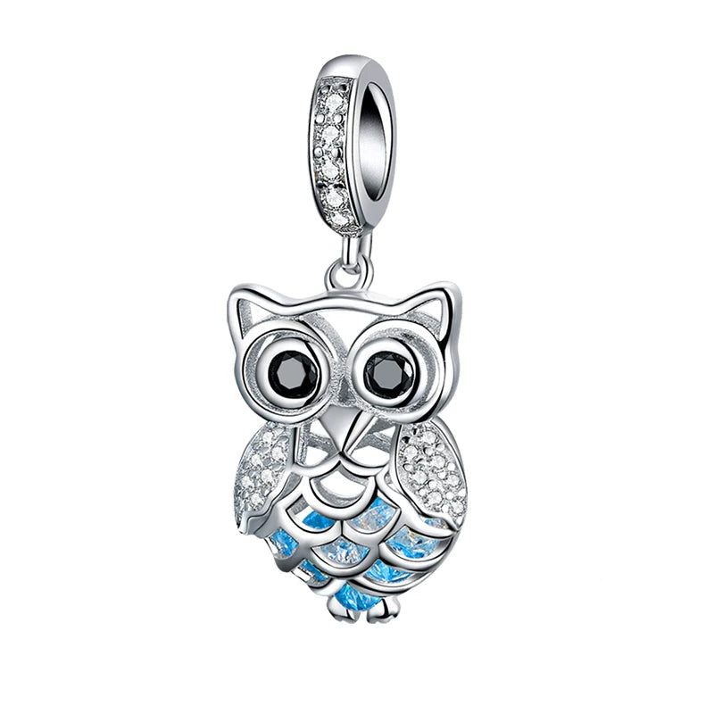 Charm My Life in 925 Silver - Wise Owl Pendant