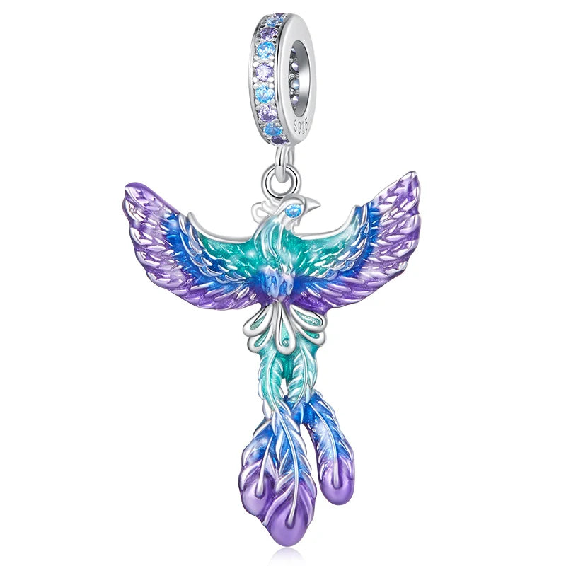 Charm My Life in 925 Silver - Phoenix Spirit Pendant