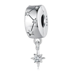 Charm My Life in 925 Silver - Starlight Constellation Clip