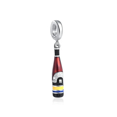 Wine Celebration Pendant - My Life Charm in 925 Sterling Silver