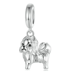Charm My Life in 925 Silver - Maltese Dog Pendant