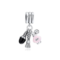 Beauty Essentials Pendant - My Life Charm in 925 Sterling Silver