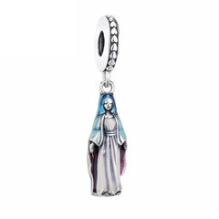 Ciondolo My Life in argento Sterling 925 - Pendente Madonna delle Grazie 