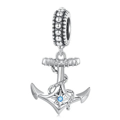 Charm My Life in 925 Silver - Guiding Anchor Pendant
