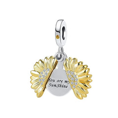 Ciondolo My Life in argento Sterling 925 - Tu sei il mio raggio di sole 