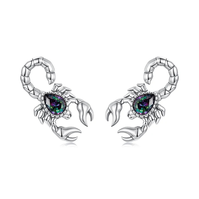 Orecchini Scorpione Power in argento sterling 925