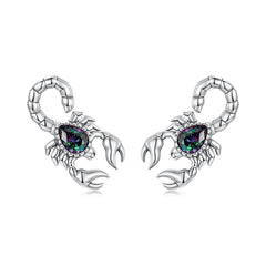 Orecchini Scorpione Power in argento sterling 925