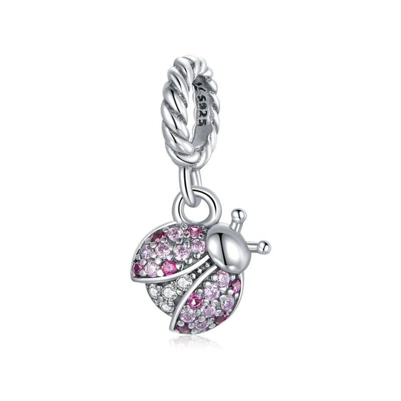 Charm My Life in 925 Silver - Lucky Ladybug Pendant
