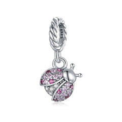Charm My Life in 925 Silver - Lucky Ladybug Pendant