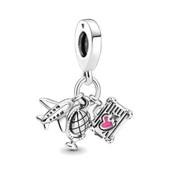 Ciondolo My Life in argento sterling 925 - Wanderlust 
