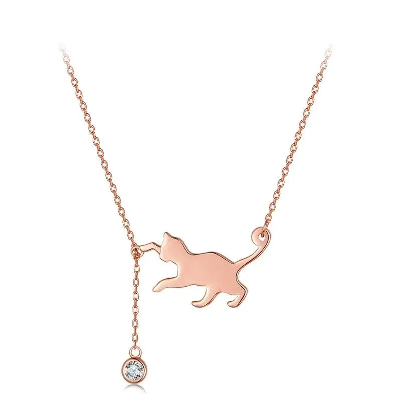 Verspielte Katzenkette