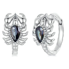 Orecchini Scorpion Queen in argento sterling 925