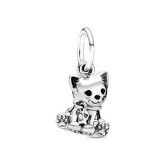 Kitten Love Pendant - My Life Charm in 925 Sterling Silver