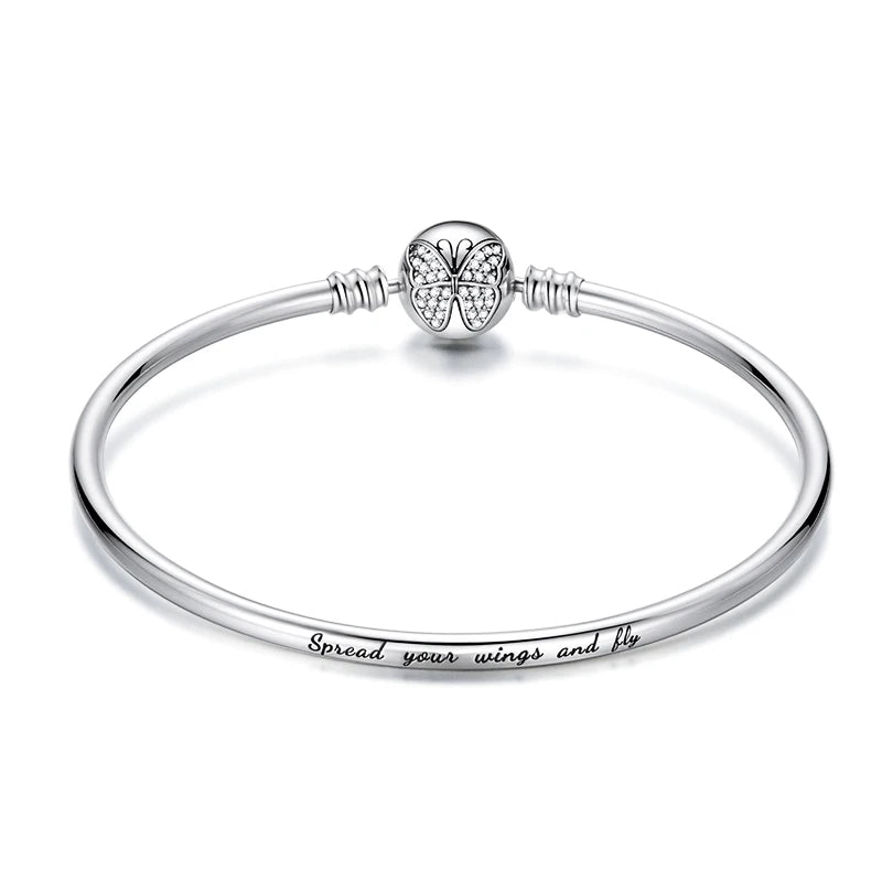 Inspire Butterfly Bracelet in 925 Sterling Silver