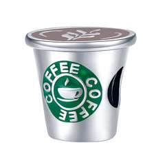 Charm My Life in argento 925 - Ciondolo a forma di tazza da caffè