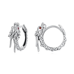 Orecchini Dragon Spirit in argento sterling 925