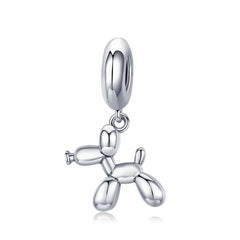 Charm My Life in 925 Silver - Balloon Dog Pendant