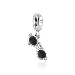 Glam Sunglasses Pendant - My Life Charm in 925 Sterling Silver