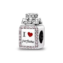I Love Perfume - My Life Charm in 925 Sterling Silver