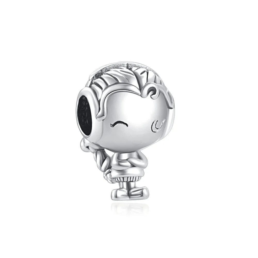 Heart Girl - My Life Charm in 925 Sterling Silver
