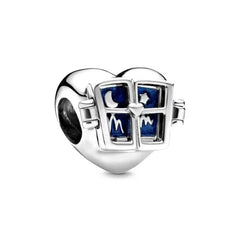 My Life Charm aus 925 Sterling Silber - Schwarzer Nagellack-Anhänger 