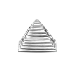 Ciondolo My Life in argento sterling 925 - Smalto per unghie nero 