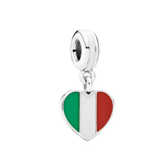 Ciondolo My Life in argento sterling 925 - Smalto per unghie nero 