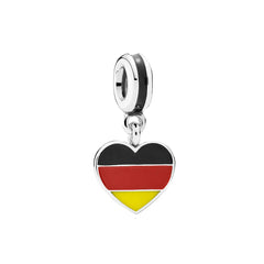 Ciondolo My Life in argento sterling 925 - Smalto per unghie nero 
