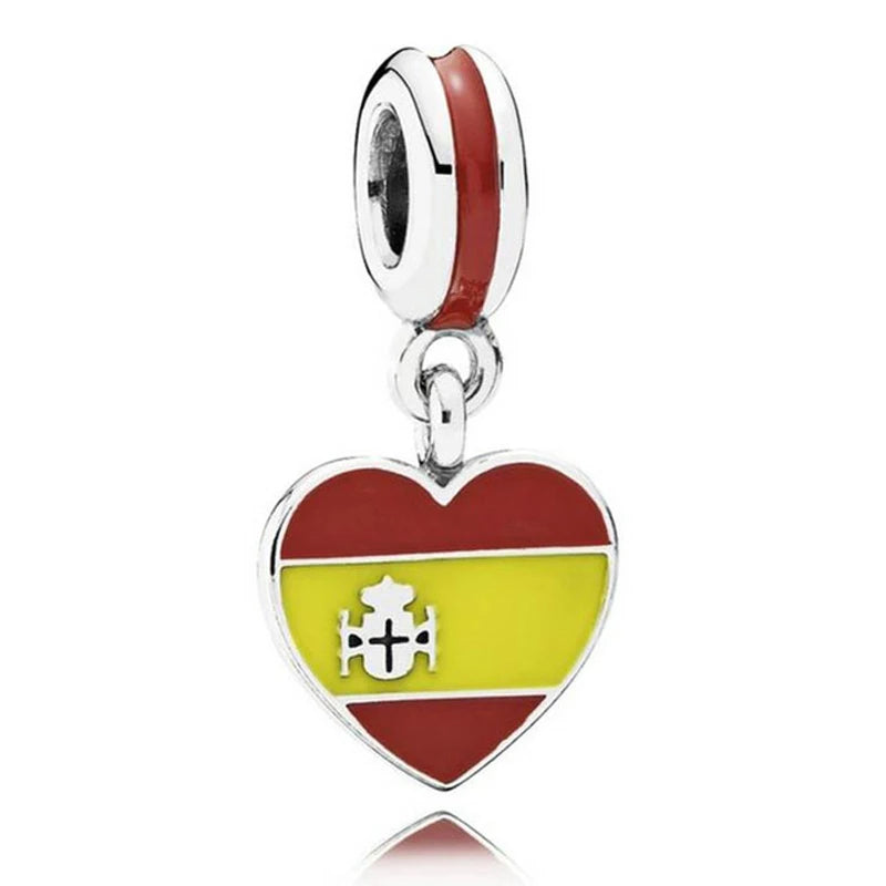 Ciondolo My Life in argento sterling 925 - Smalto per unghie nero 
