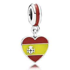 Ciondolo My Life in argento sterling 925 - Smalto per unghie nero 