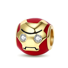 Iron Man Helmet - My Life Charm in 925 Sterling Silver