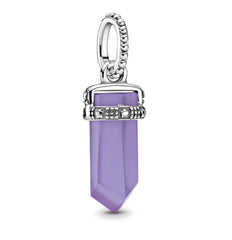 Ciondolo My Life in argento sterling 925 - Smalto per unghie nero 