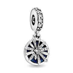 Ciondolo My Life in argento sterling 925 - Smalto per unghie nero 