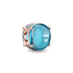 Ciondolo My Life in argento sterling 925 - Smalto per unghie nero 