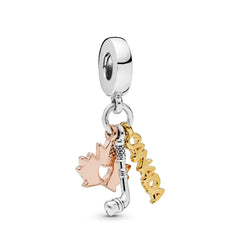 Ciondolo My Life in argento sterling 925 - Smalto per unghie nero 
