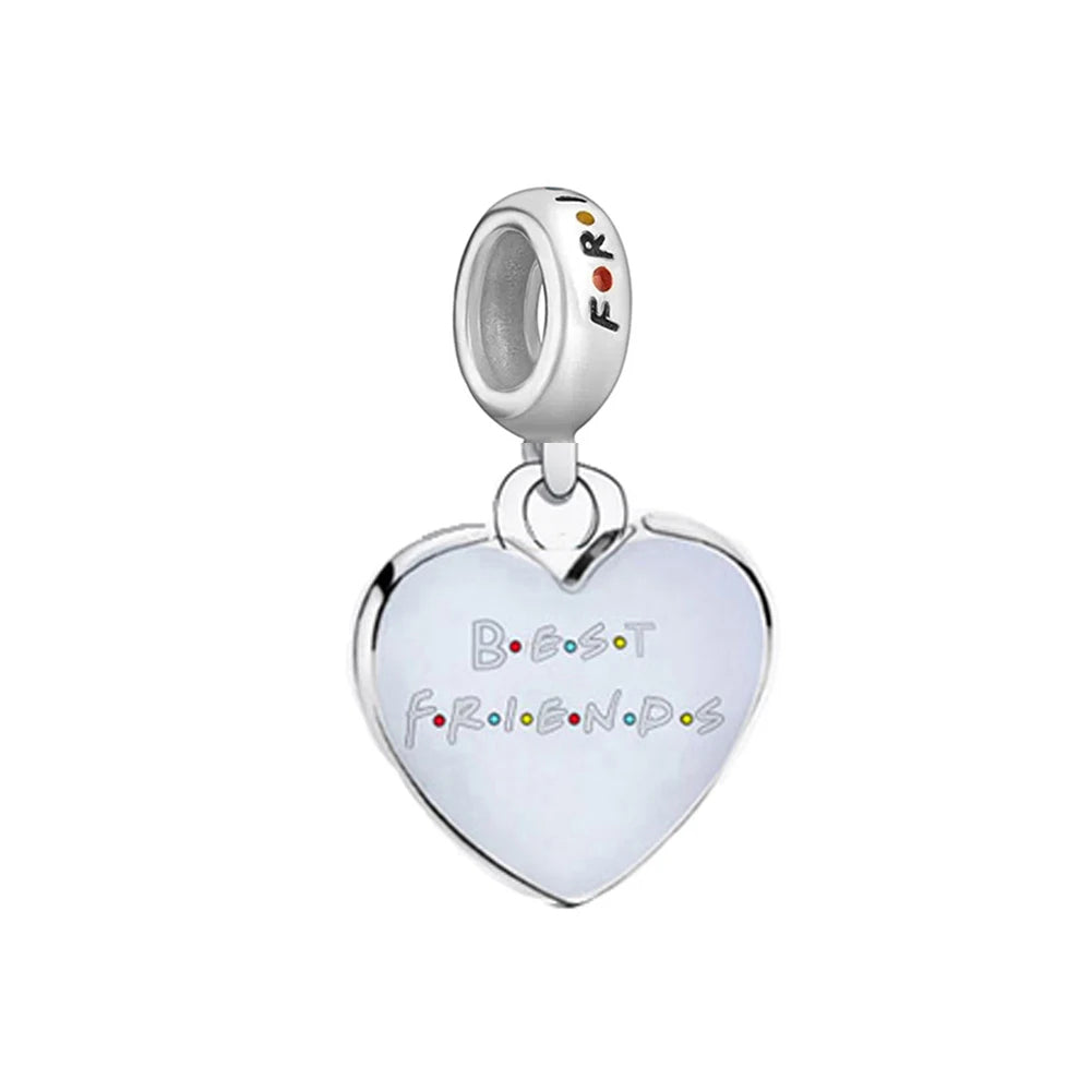 Best Friends Pendant - My Life Charm in 925 Sterling Silver