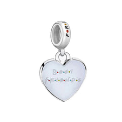Best Friends Pendant - My Life Charm in 925 Sterling Silver