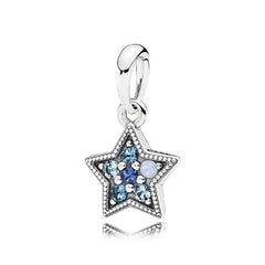 My Life Charm aus 925 Sterling Silber - Schwarzer Nagellack-Anhänger 