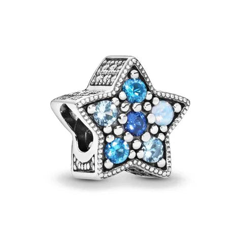 My Life Charm aus 925 Sterling Silber - Schwarzer Nagellack-Anhänger 