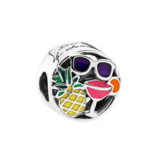 Ciondolo My Life in argento sterling 925 - Smalto per unghie nero 